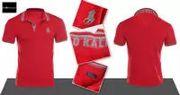 jogging tee shirt cotton polo ralph lauren hommes takeo red